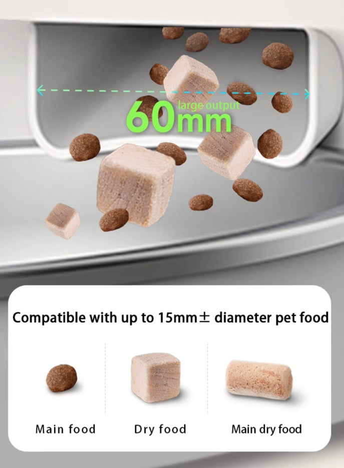 Smart Automatic Pet Feeder with Camera