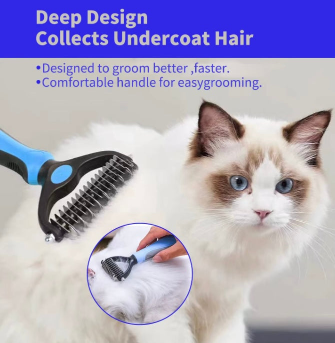 Professional Pet Deshedding Brush