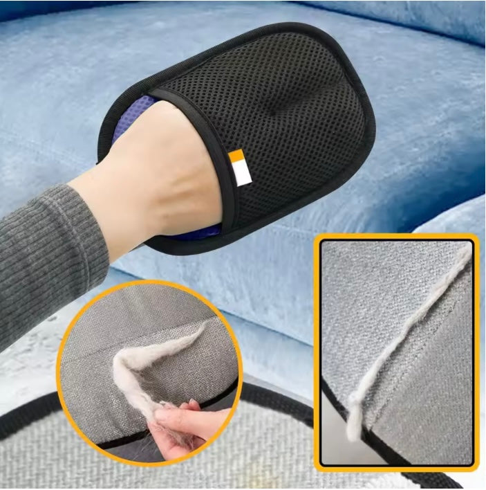 Pet Hair Cleaning Removal Gloves