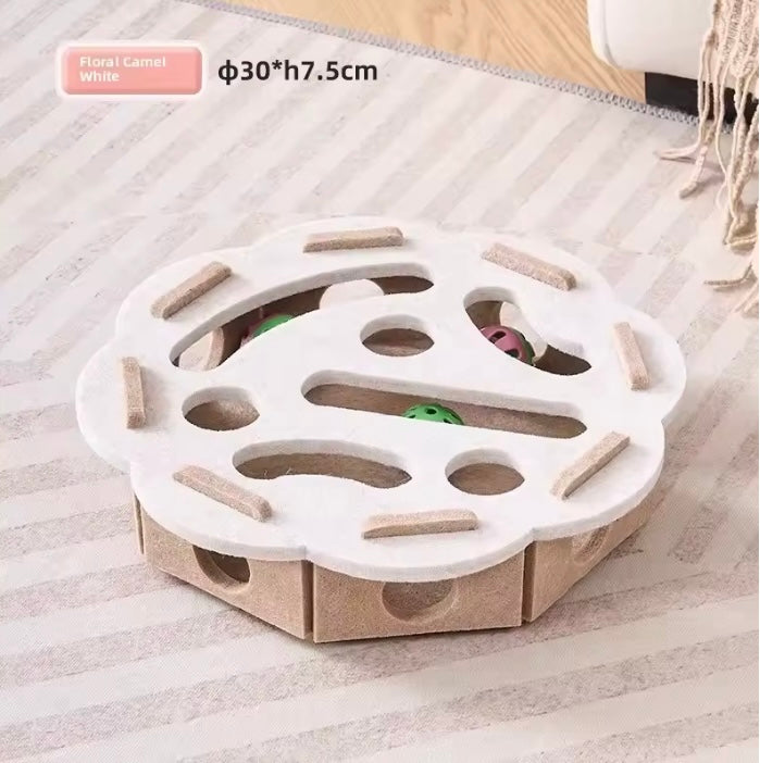 Cat Puzzle Toy Felt Puzzle Box