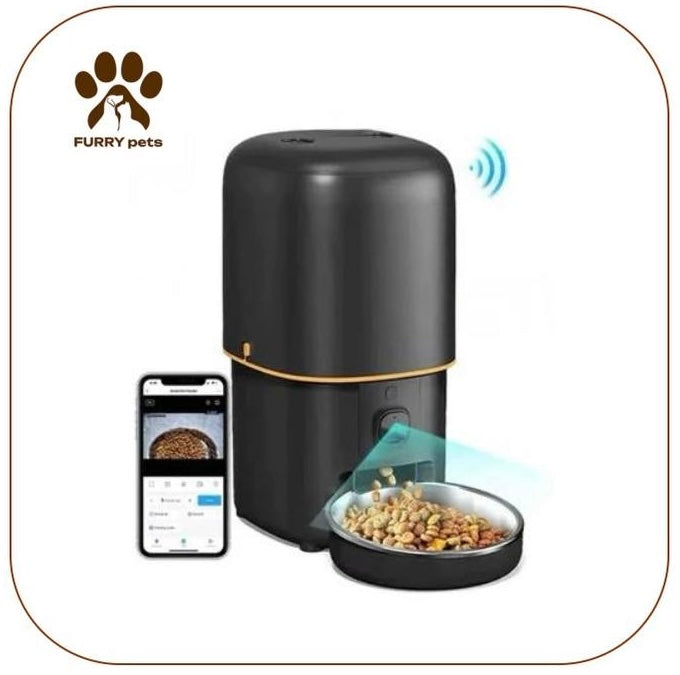 Smart Automatic Pet Feeder with Camera